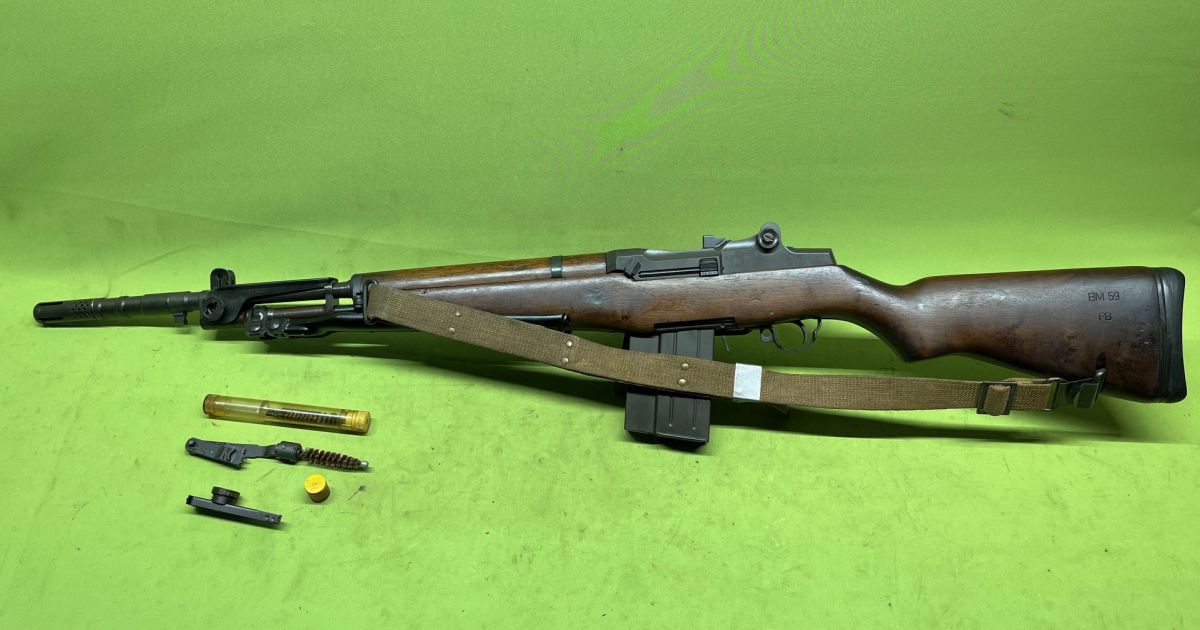 KARABIN SAMOPOWTARZALNY BERETTA BM59, Kal. 7,62x51mm (.308 Win.)