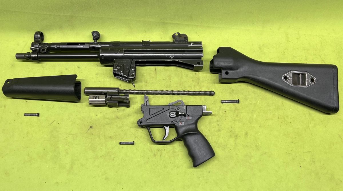 PISTOLET SAMOPOWTARZALNY HK MP5, kal. 9x19mm
