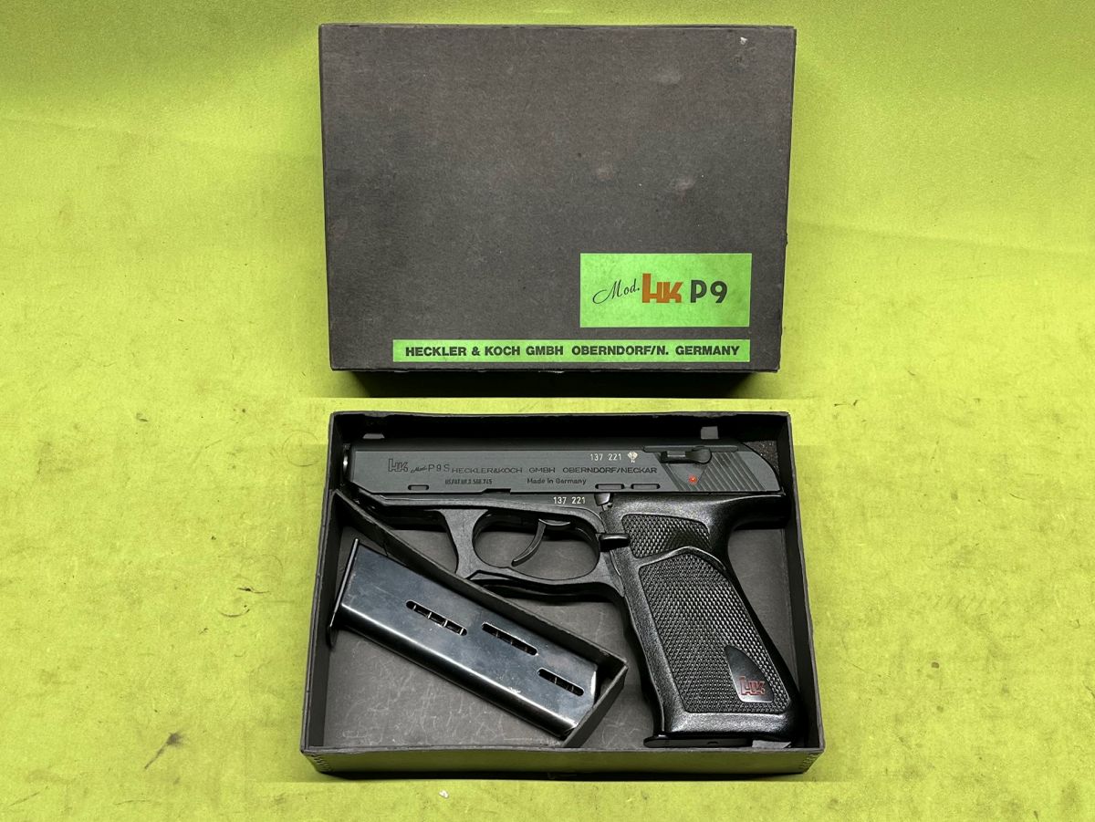 PISTOLET SAMOPOWTARZALNY HK P9S, kal. 9x19mm