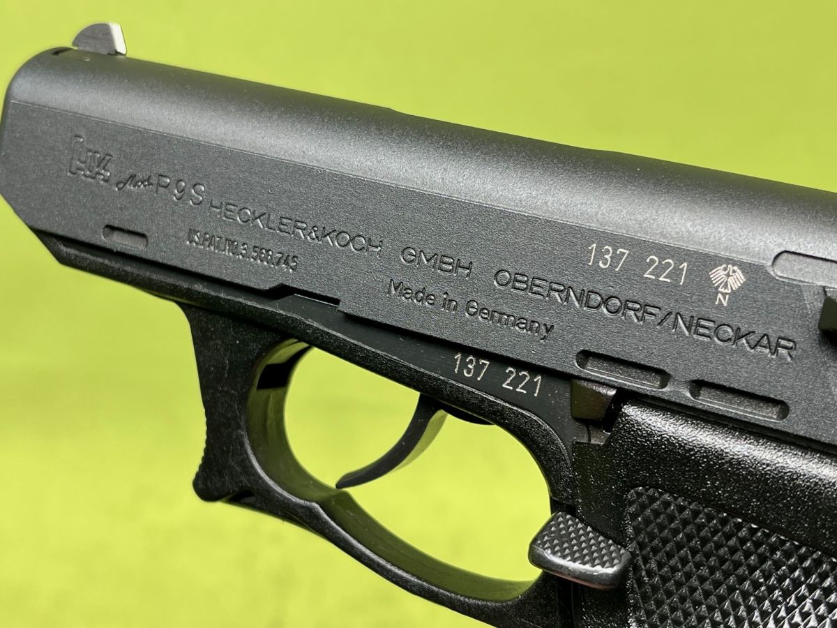 PISTOLET SAMOPOWTARZALNY HK P9S, kal. 9x19mm