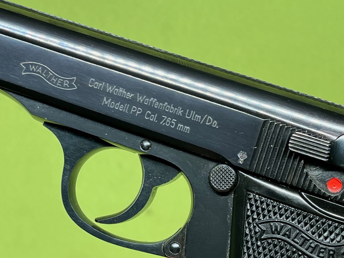 PISTOLET SAMOPOWTARZALNY WALTHER PP, kal. 7,65Br.
