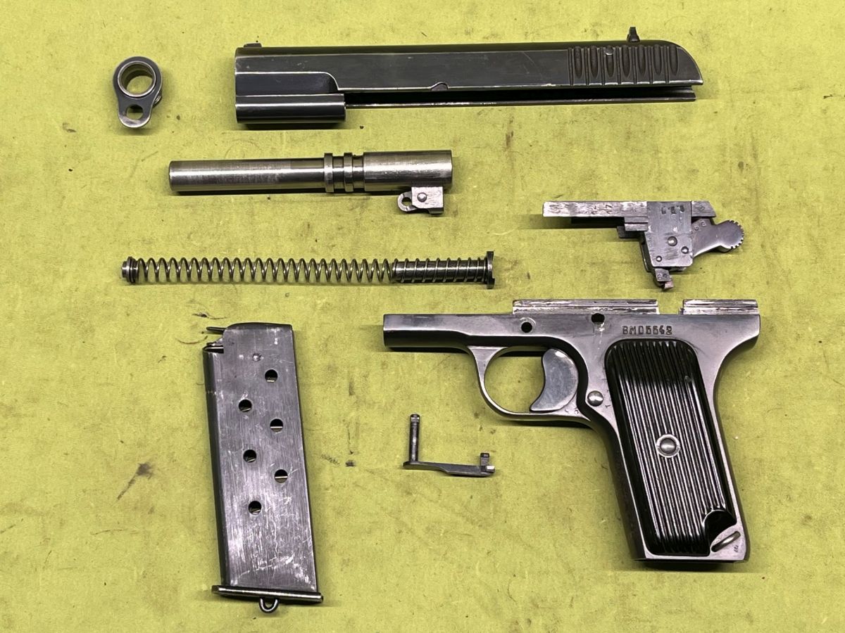 PISTOLET PW wz. 33, kal. 7,62x25mm