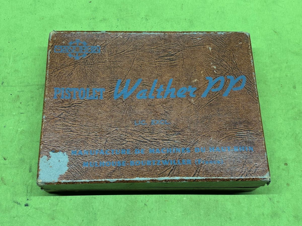 PISTOLET WALTHER PP, MANURHIN, Kal. 7,65Br.