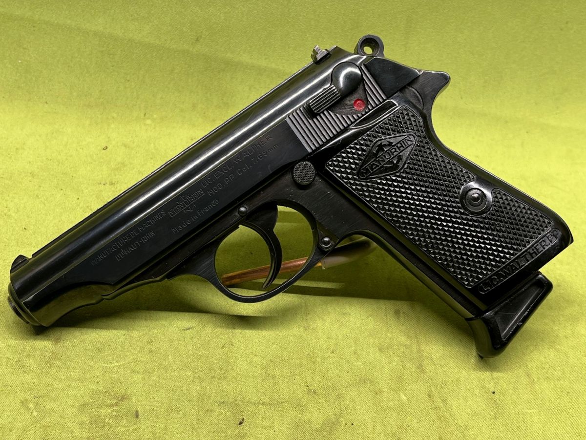 PISTOLET WALTHER PP, MANURHIN, Kal. 7,65Br.