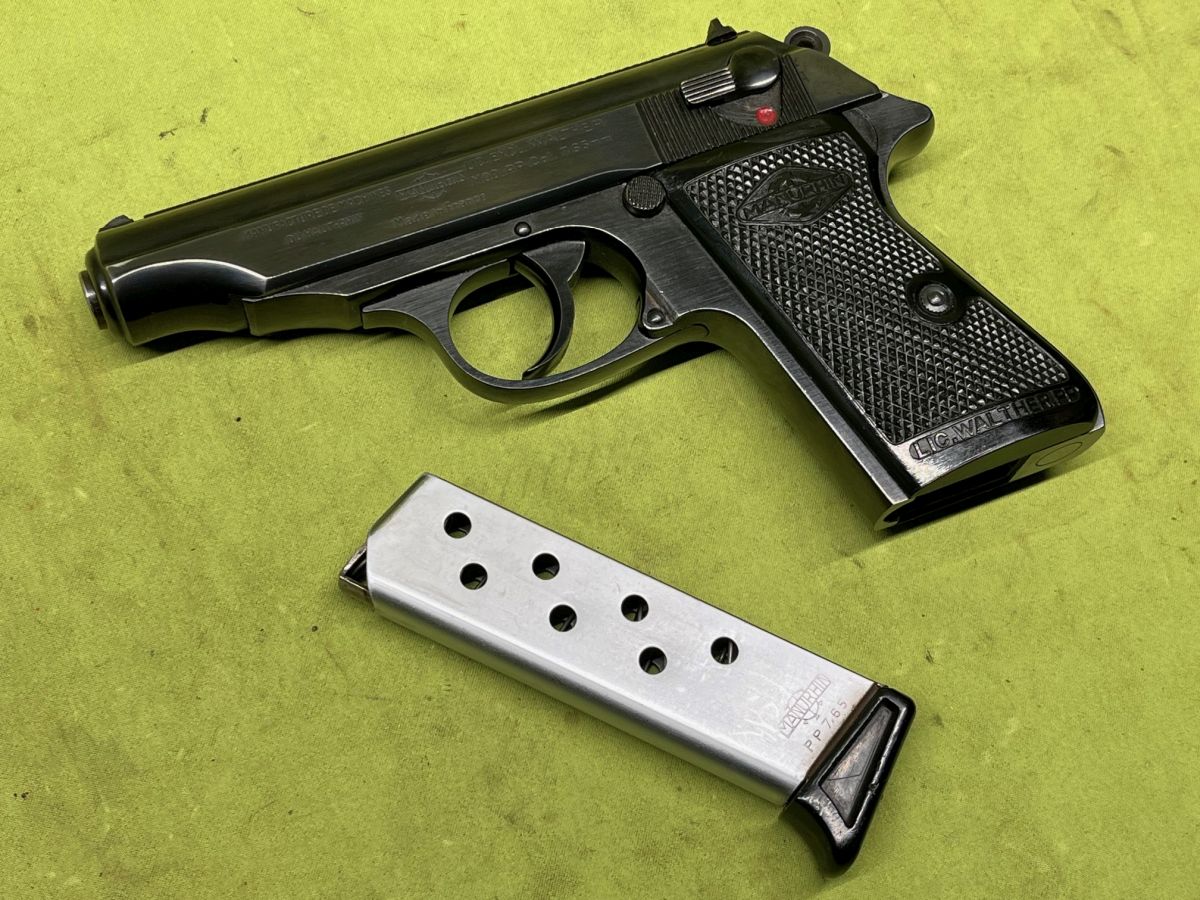 PISTOLET WALTHER PP, MANURHIN, Kal. 7,65Br.