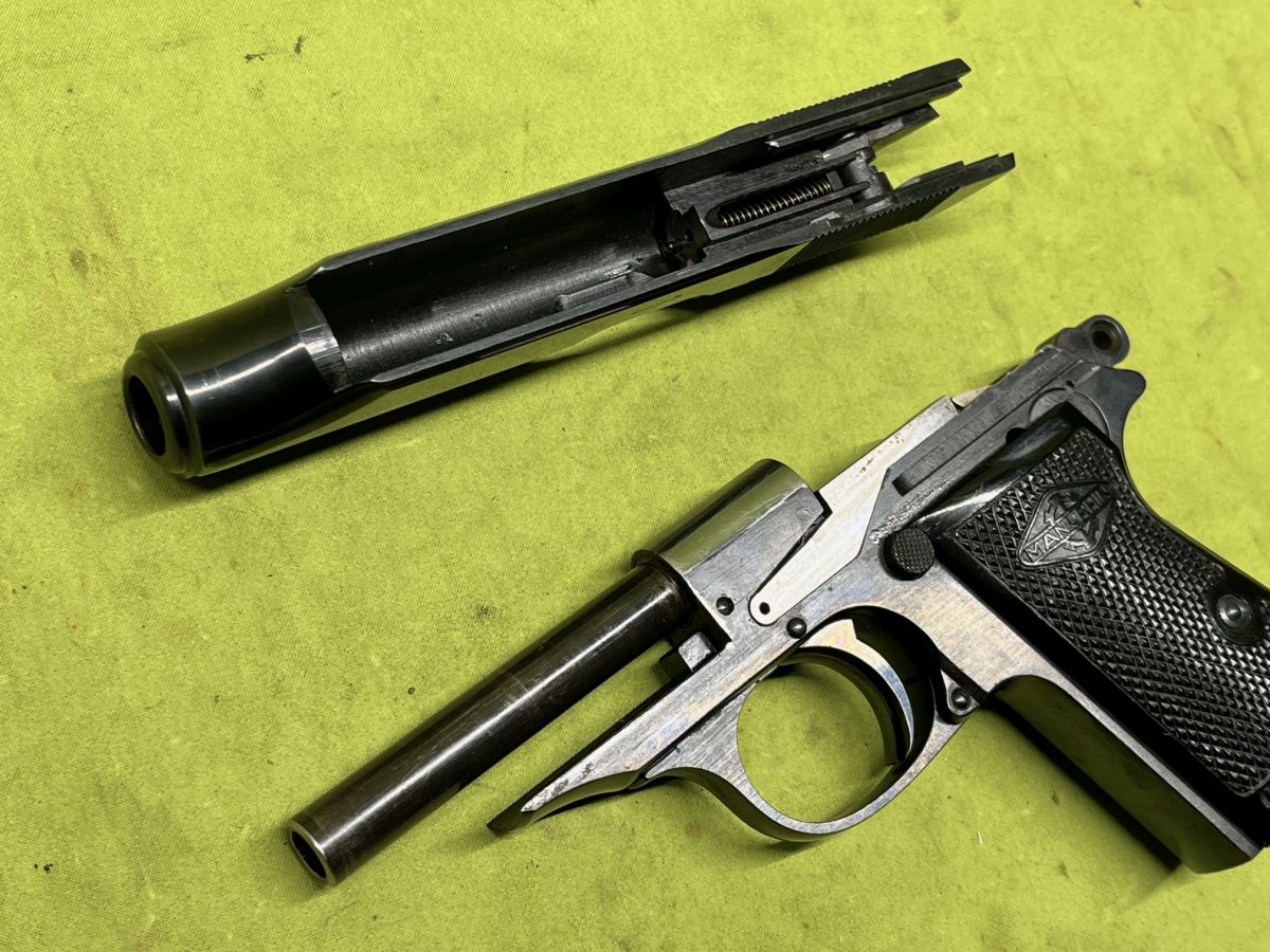 PISTOLET WALTHER PP, MANURHIN, Kal. 7,65Br.