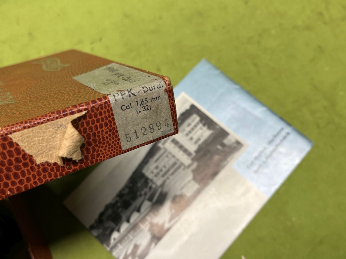 PISTOLET SAMOPOWTARZALNY WALTHER PPK-L, kal. 7,65Br.