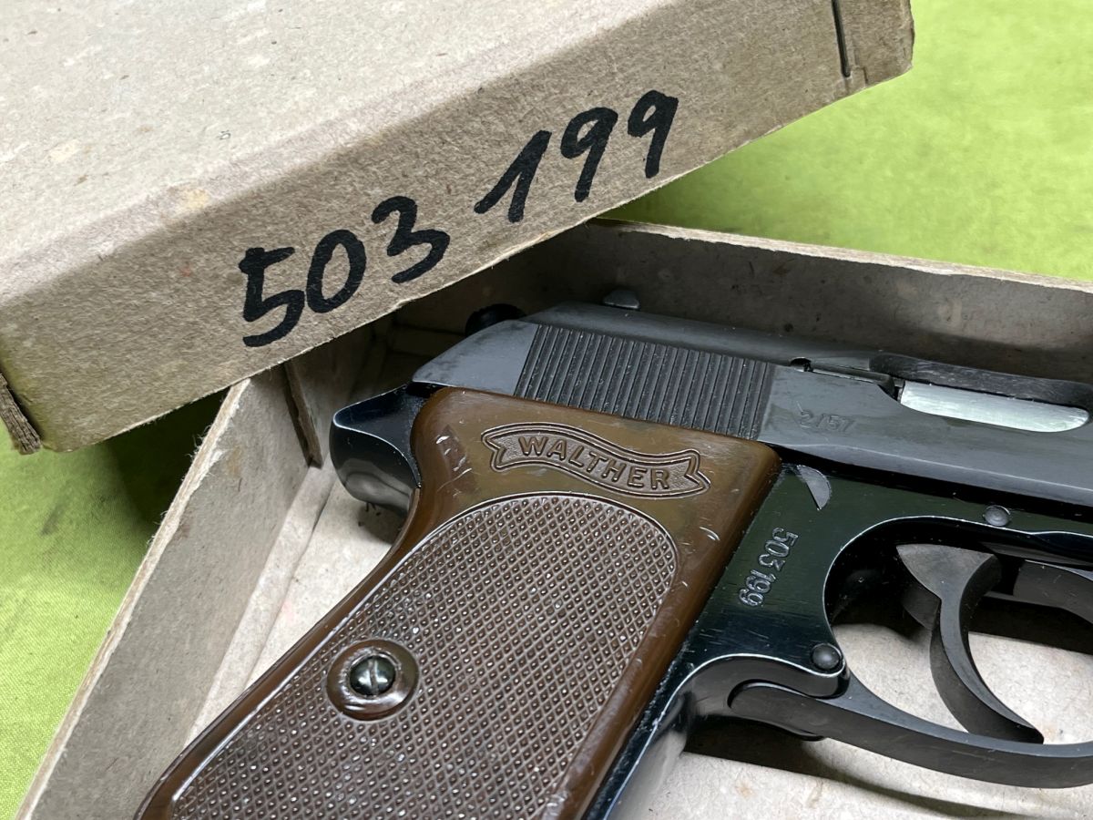 PISTOLET SAMOPOWTARZALNY WALTHER PPK-L P.21 BUNDESWEHR, kal. 7,65Br.