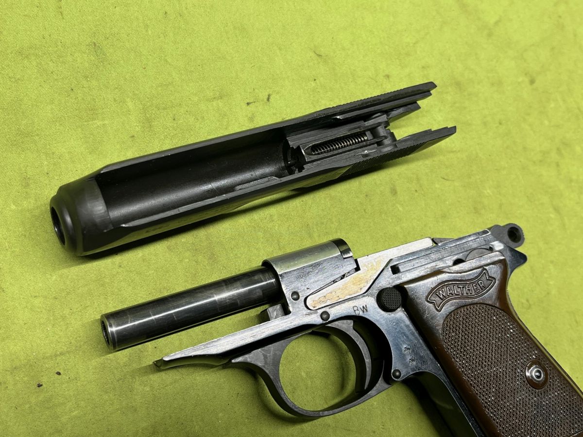 PISTOLET SAMOPOWTARZALNY WALTHER PPK-L P.21 BUNDESWEHR, kal. 7,65Br.